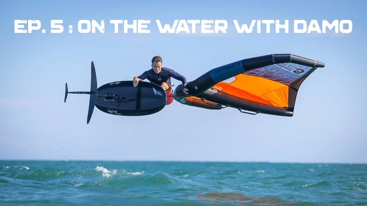 WING FOIL Master Class #5 – Your First Water Session with Damien