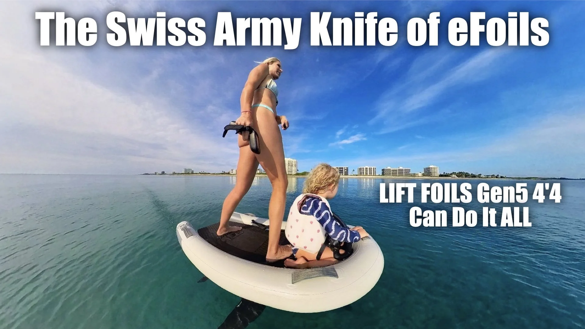 The Swiss Army Knife of eFoils | LIFT FOILS Gen5 4'4 Can Do It ALL