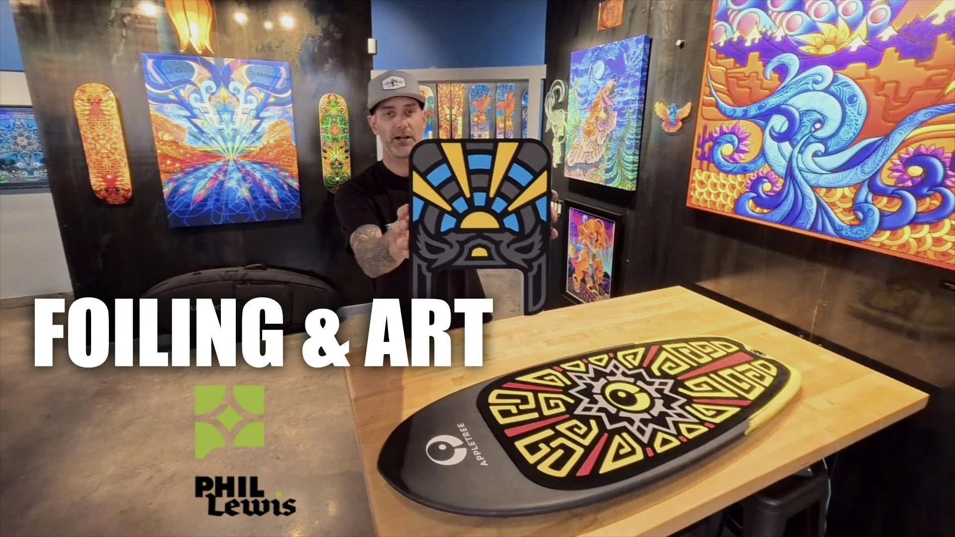FOILING &amp; ART | BE INSPIRED | PHIL LEWIS