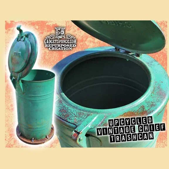 Overhauled Vintage Chief Trashcan