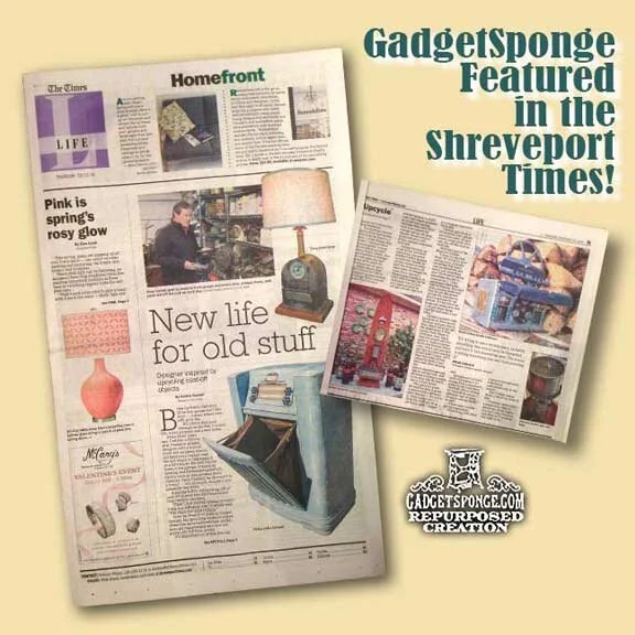 EXTRA!! EXTRA!! GadgetSponge Featured in the Shreveport Times!  