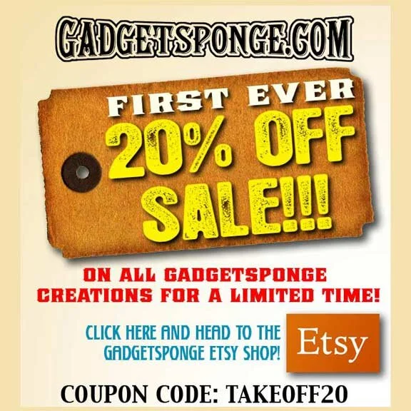 First-Ever GadgetSponge Summer Etsy Sale