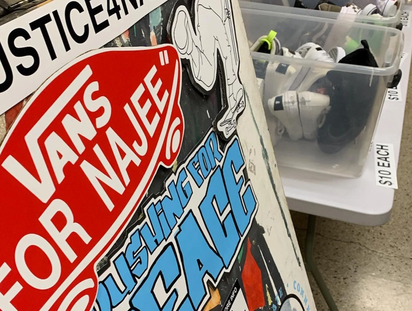 Recap of yesterdays @patersonhealingcollective Basketball Scholarship Fundraiser in honor of the late Najee Seabrooks ❤️🏀

SOLID was able to reach its targeted goal in Vans sales! 100% of proceeds will be donated to the Seabrooks Family 🙏

We&rsquo