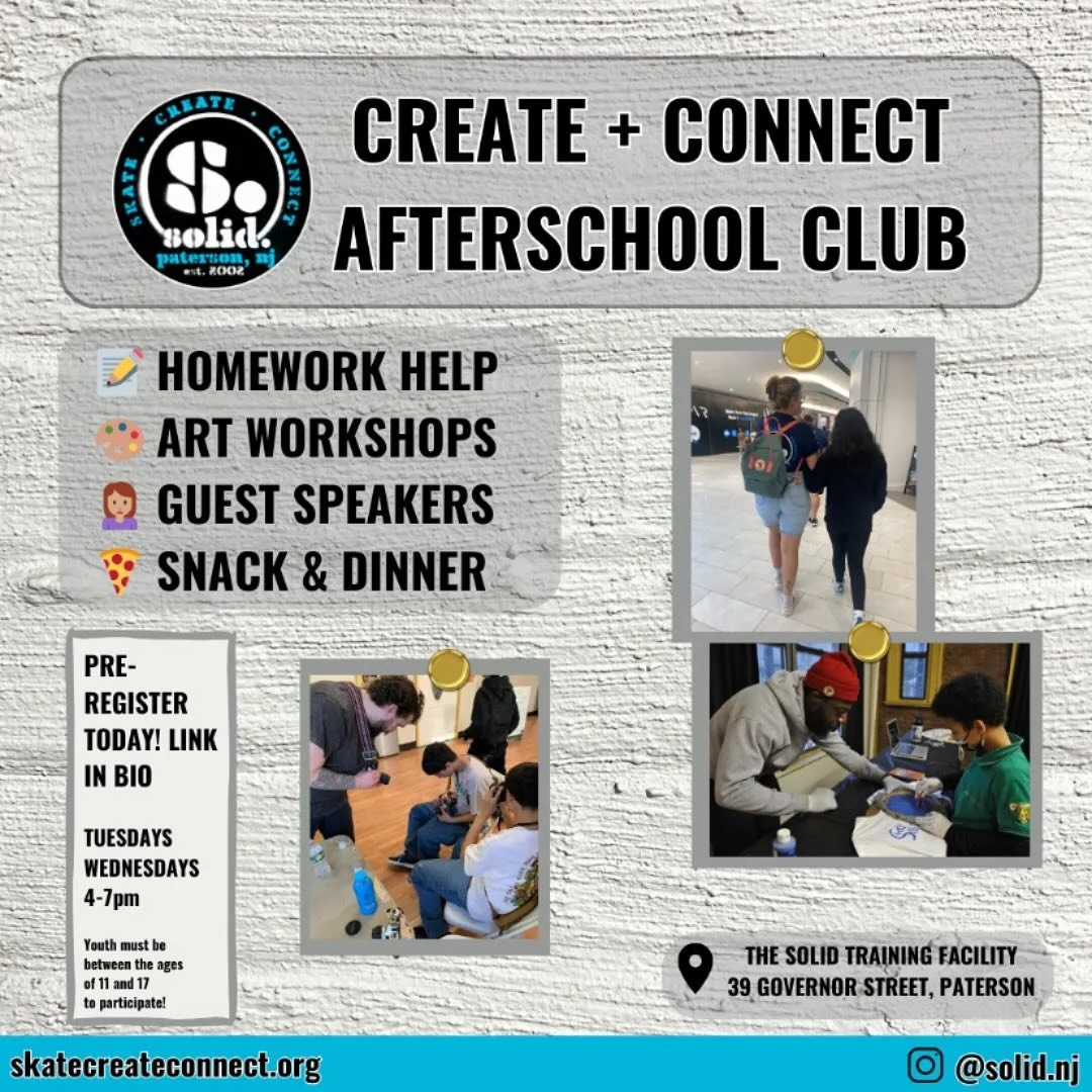 We are excited to announce the relaunch of our Create and Connect Afterschool Club (CCAC) this fall! We&rsquo;ll be providing snack and dinner 🥘 , homework help 📚, and fun art workshops 🎨 for youth 11-17 years old. Spots are limited; pre-register 