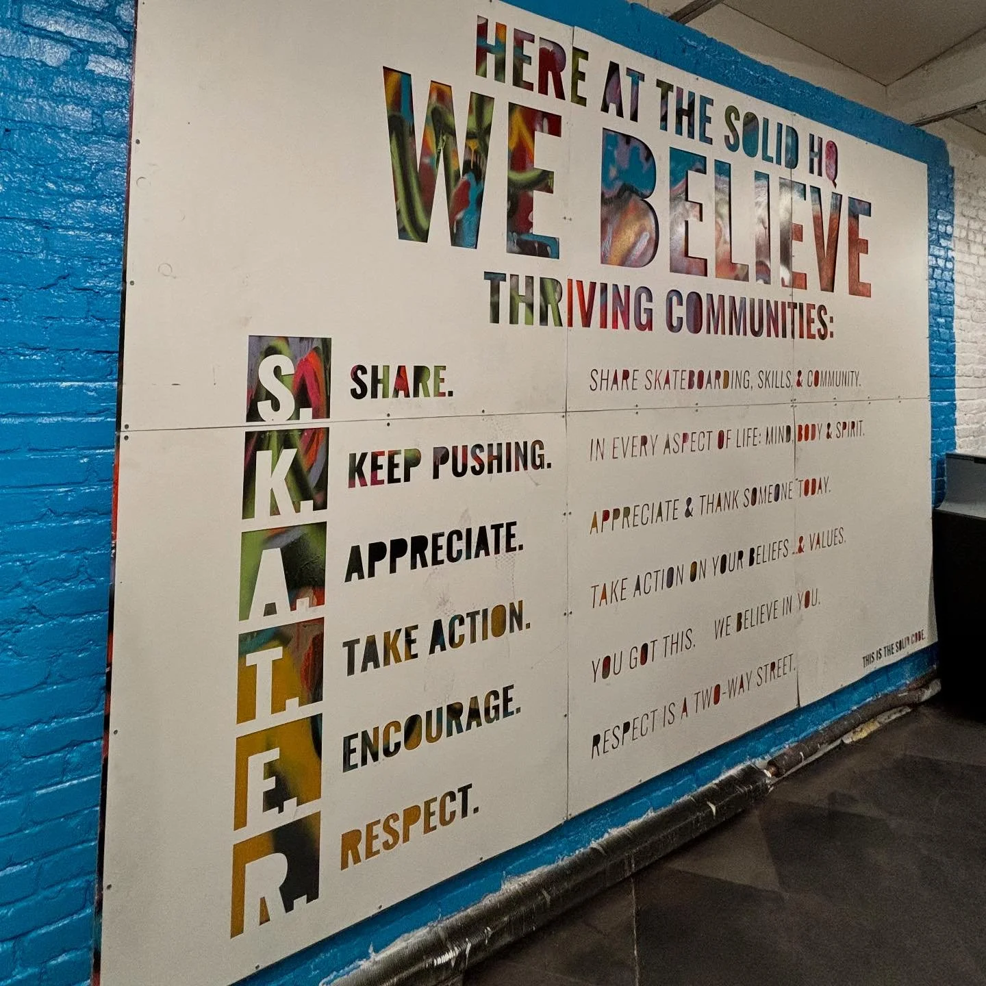 Appreciation post&hellip;
Last weekend, SOLID friend and alumni, @im_a_desbien organized a surprise for our founder, @s_wolfe__, thanking him and SOLID for the friendships that were built all because of a skateboard bringing us together and making th