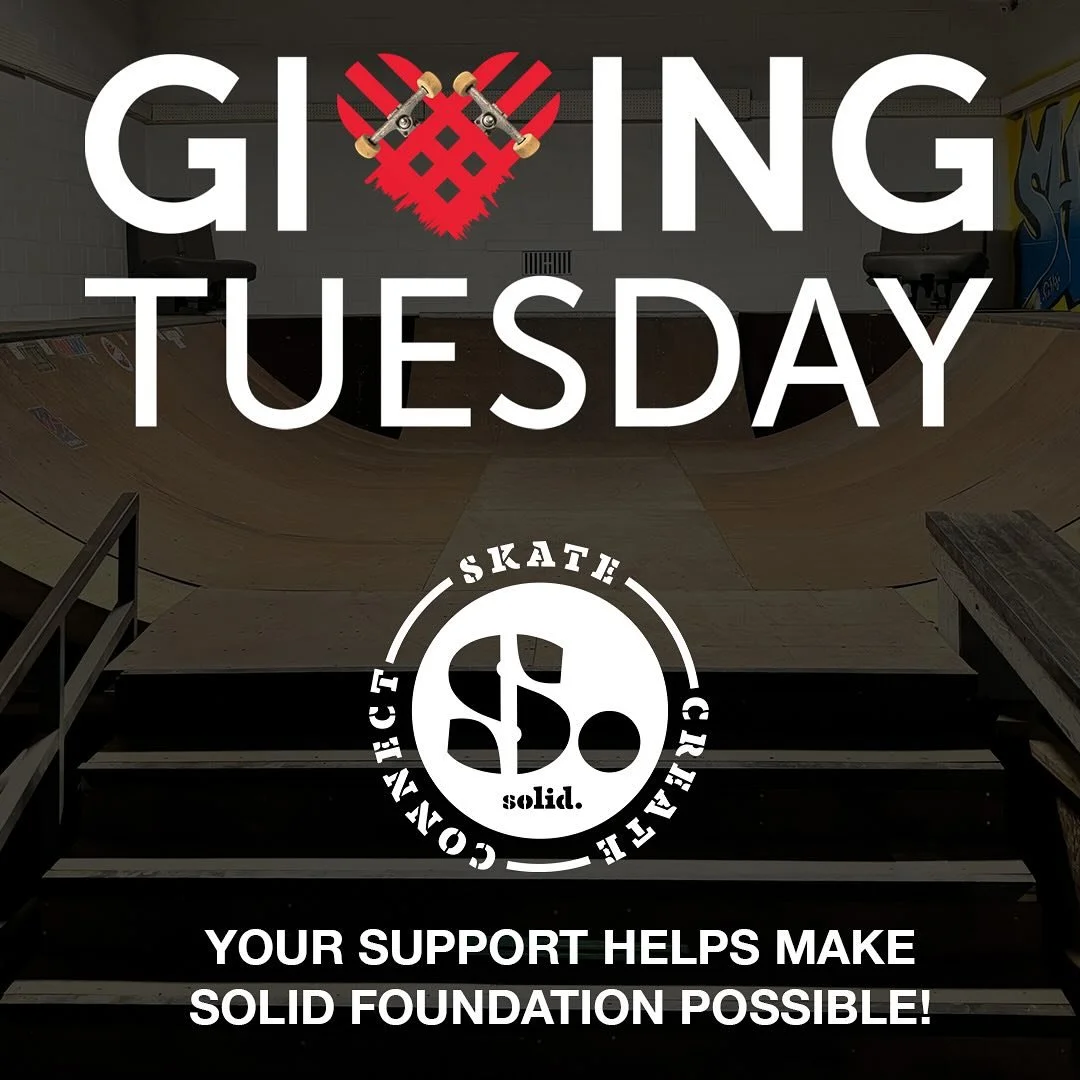 We&rsquo;re putting the finishing touches on the new SOLID Facility and we need your support on this Giving Tuesday!  A gift of any amount today makes a difference at SOLID.  Donate today at skatecreateconnect.org #givingtuesday #patersonnj