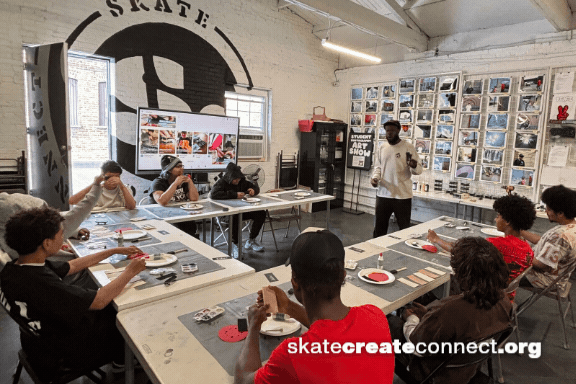 Fingerboard Shaping STEAM Workshop for Paterson Youth