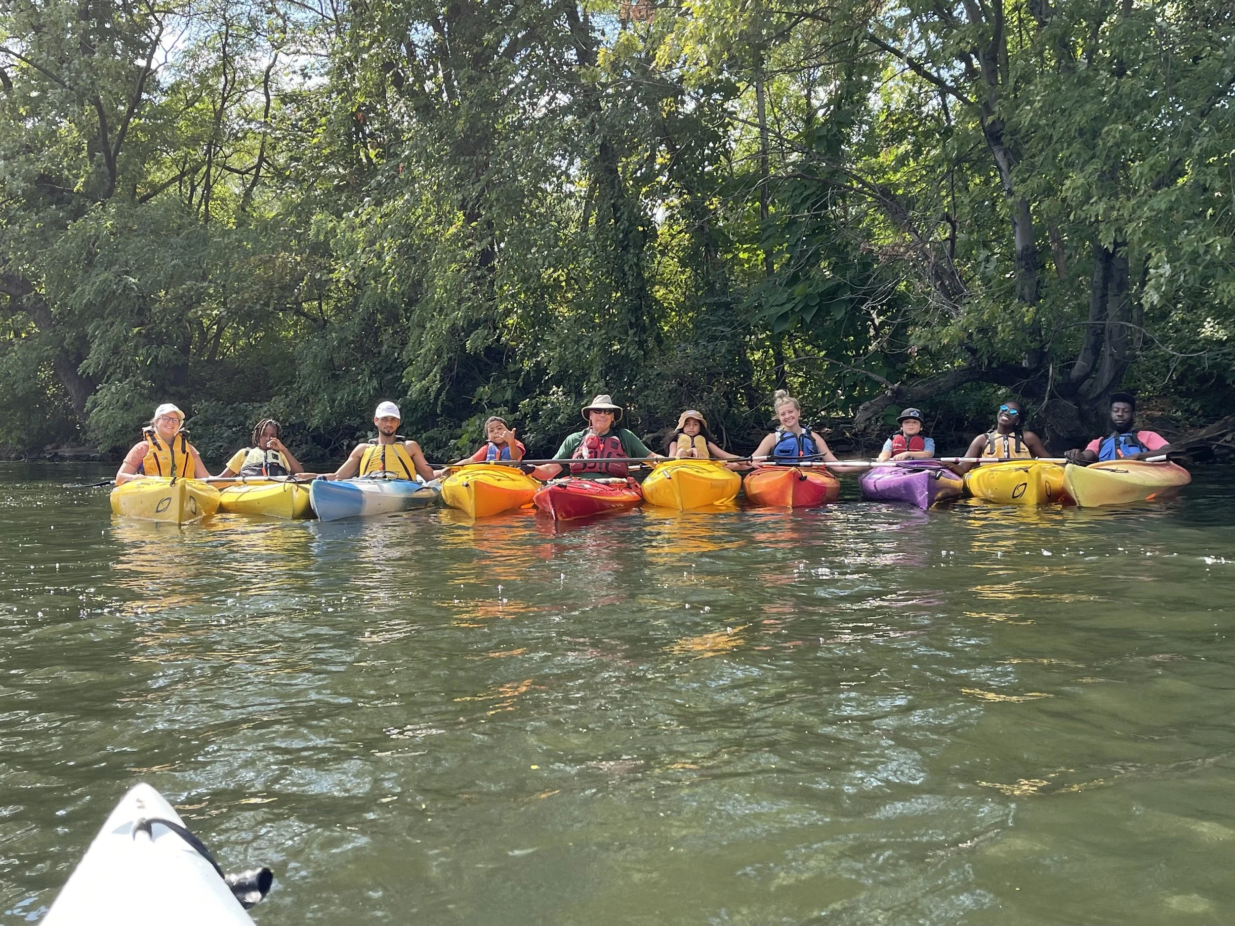 Kayaking with the Kiddos