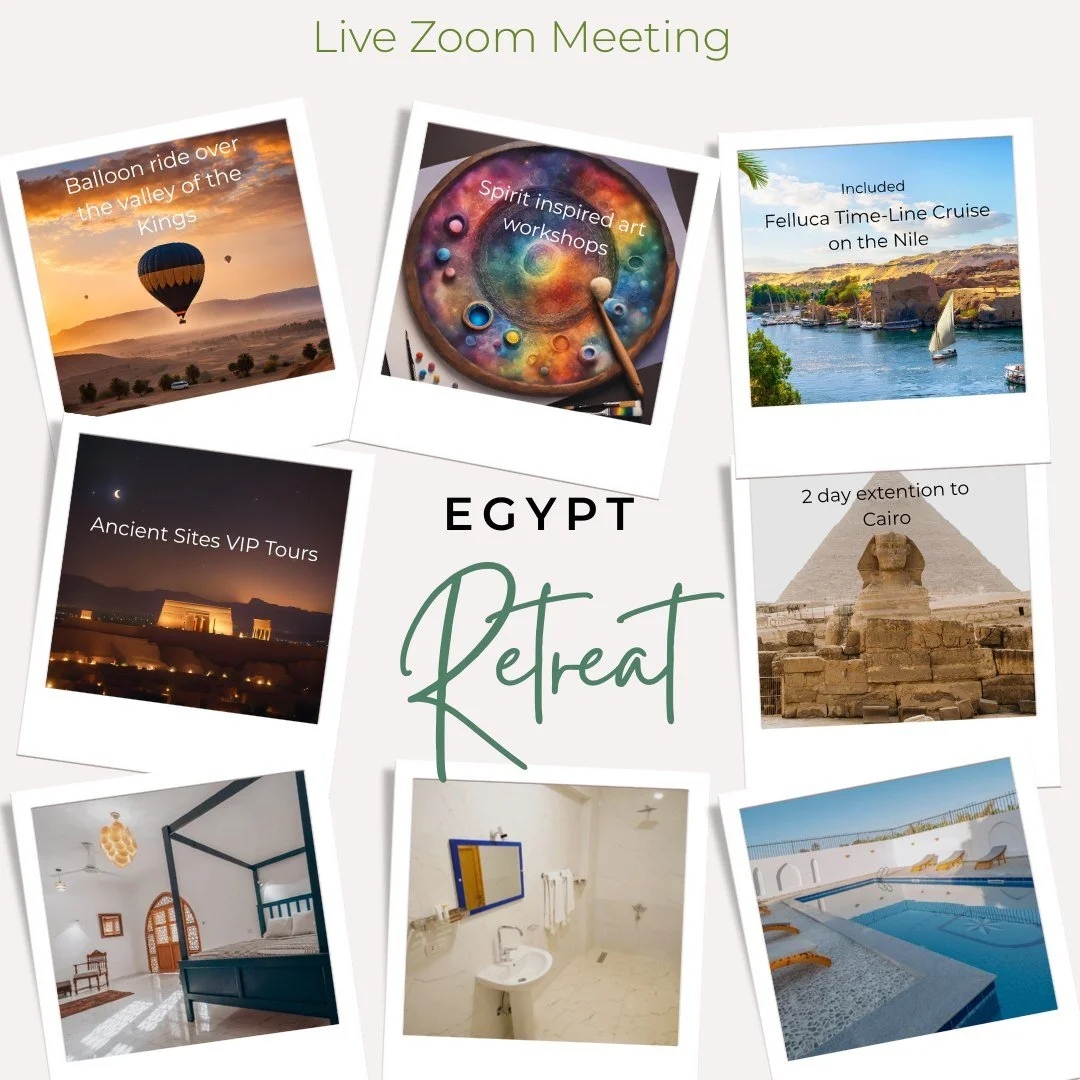 ✨ Discover Egypt – Spirit Inspired Retreat ✨
Join me live on Zoom for an exclusive information session about our upcoming Egypt Retreat in Luxor and Cairo – October 2025 🌟
This is your chance to:
🌍 Find out exactly what the retreat incl