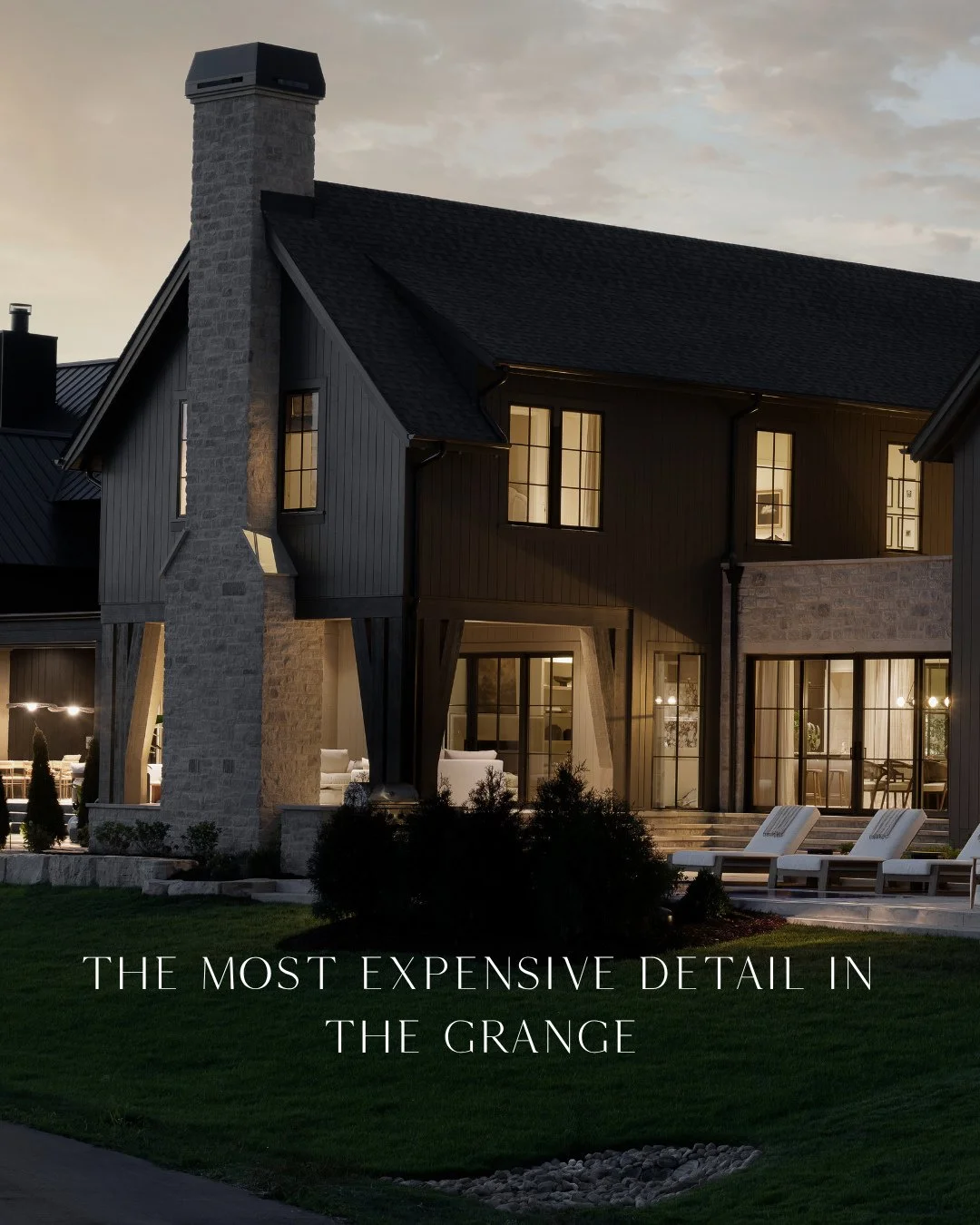 Do we have your attention? :) There isn't one exclusive "most expensive detail" in the Grange. There are several details that perfectly piece together this home.
Swipe to see a few. 
- The Tress Pool⁠
- The Courtyard (engineered aluminum de