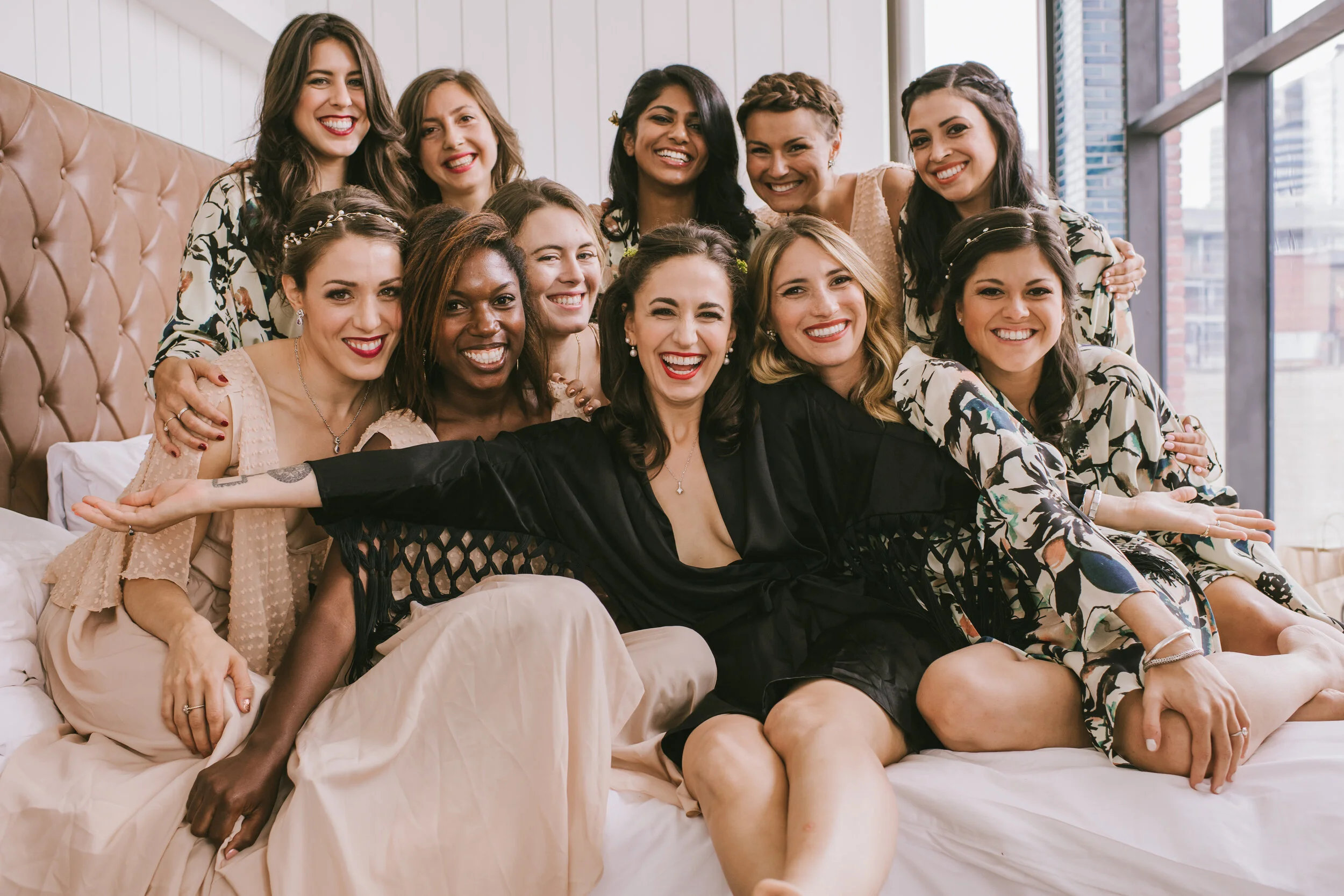 "Do you have any suggestions for bridesmaids dresses?"