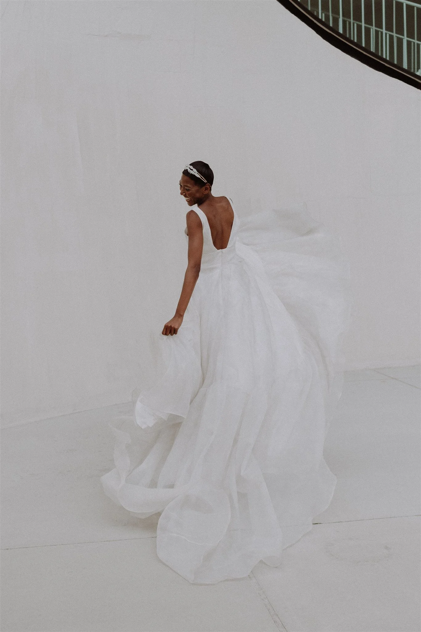 Floral Silk Organza Bridal Gown - Ariana Gown | Loulette Bride  Loulette  Bride