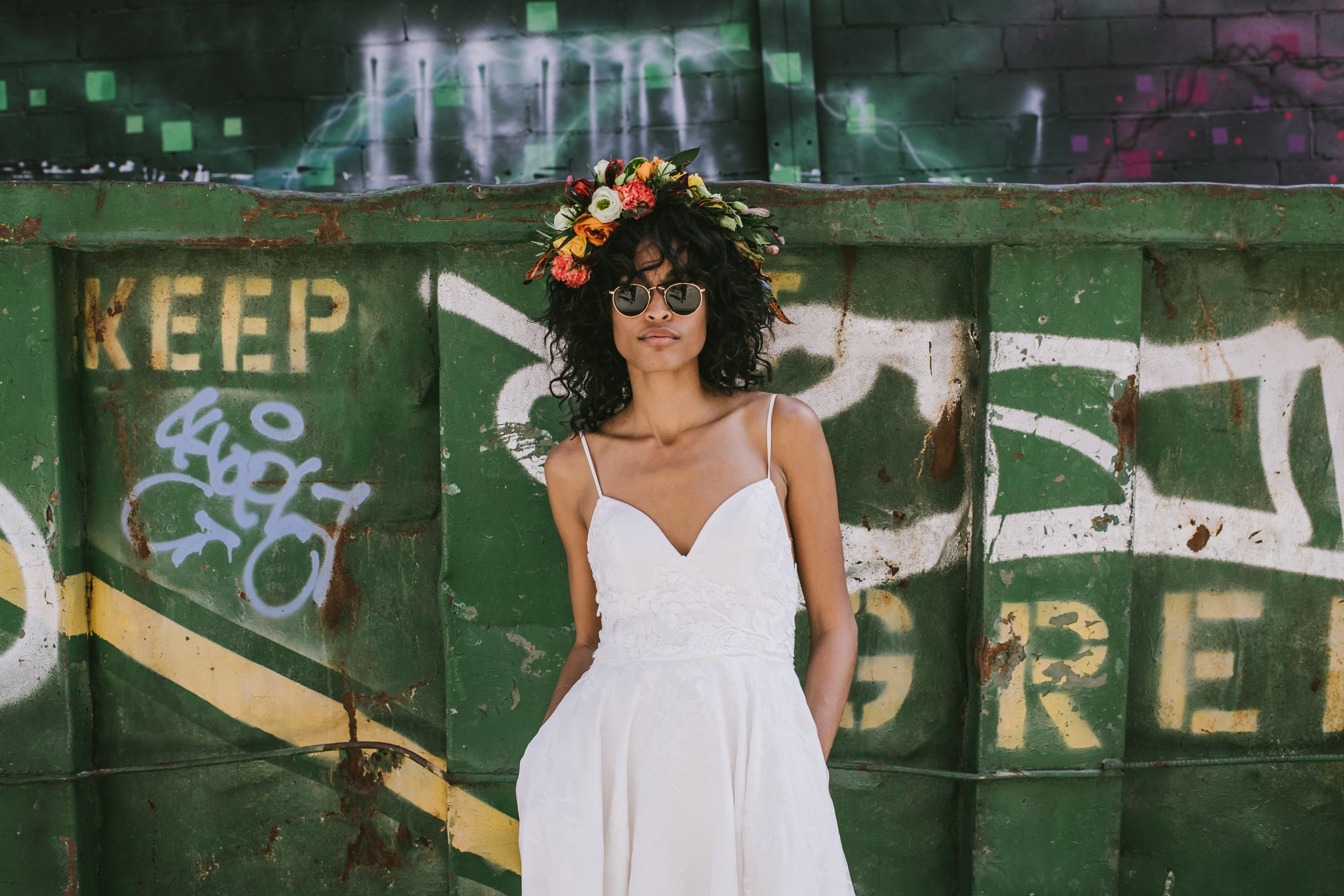 What makes your Loulette gown sustainable and eco-friendly?