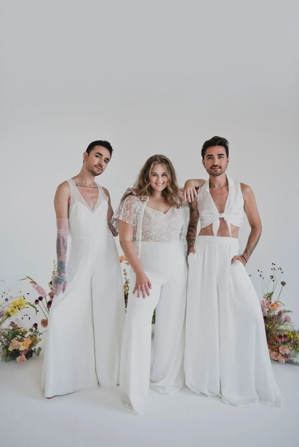 bridesmaid pants dress Jade Bridesmaid Jumpsuit with Bandeau Neckline main image 0