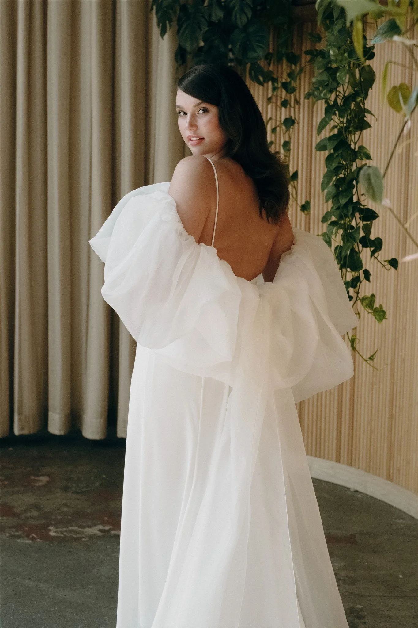 organza dress topper Anthea Top