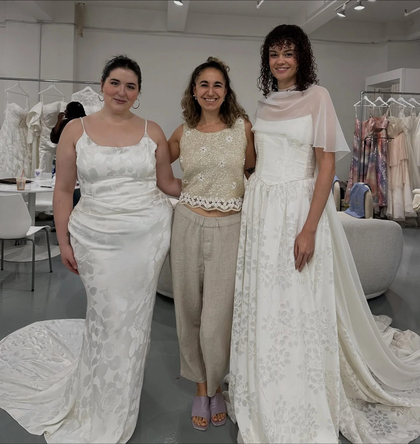 That&rsquo;s a wrap on NYBFW 🍾 It was an absolute blast meeting our retailers and new bridal besties! We loved being able to share our new collection and spread the love for inclusivity and sustainability ✌🏽❤️Another great year with the @the_fringe