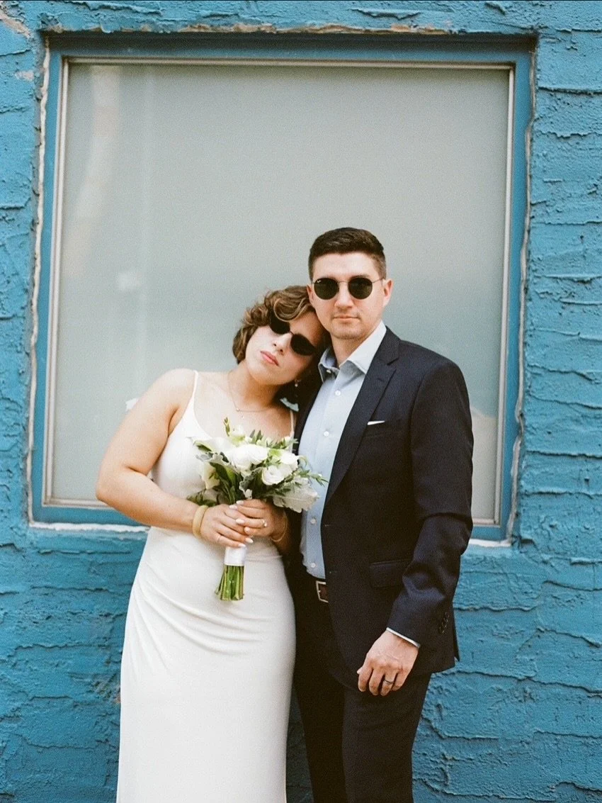 N I C O L A | our beautiful Nicola came to us during our sample sale and saw the making of our Juniper Gown on a mannequin. We OBVIOUSLY had to see it on a her once she asked to try it on and it was meant to be! We had so much fun creating and fittin