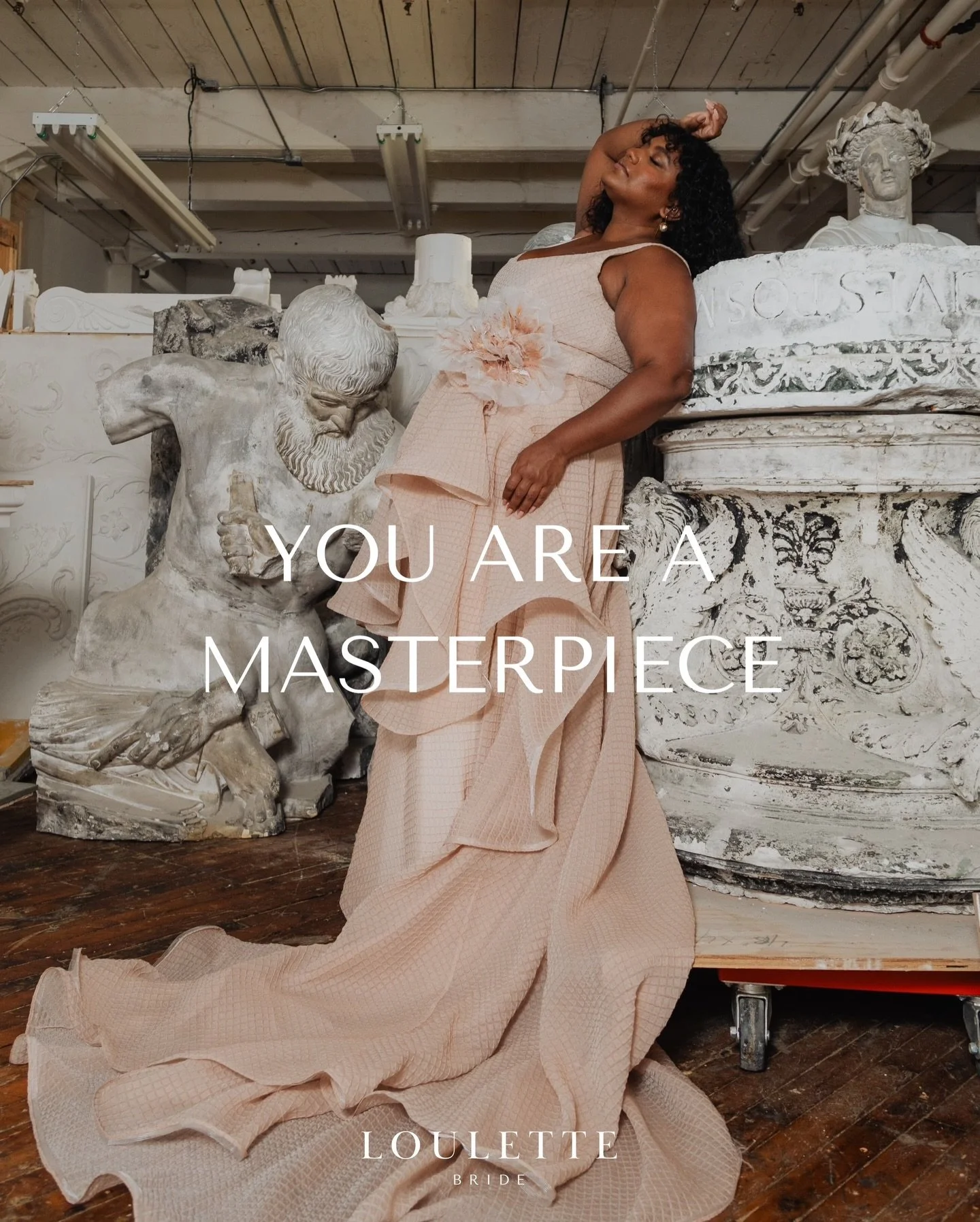 You are a masterpiece and we are so thankful for all of our amazing Loulette brides who have let us dress them on their big day! This Thanksgiving week we hope you have an amazing time with your loved ones and eat until your heart is full! We will be