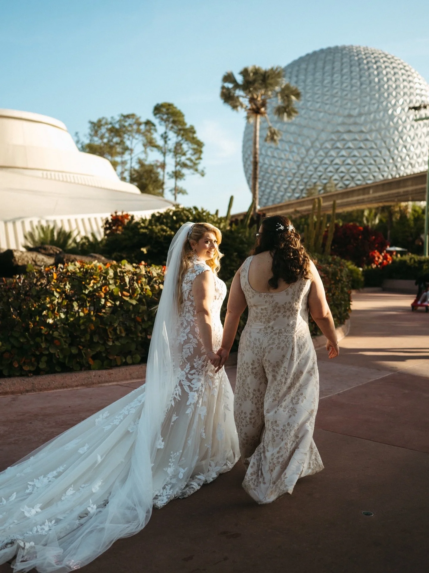 Matching tattoos to commemorate your most special day is a dopest this you can do. Xx 

✨Francesca wearing our Rochelle gown customized into a jumpsuit✨