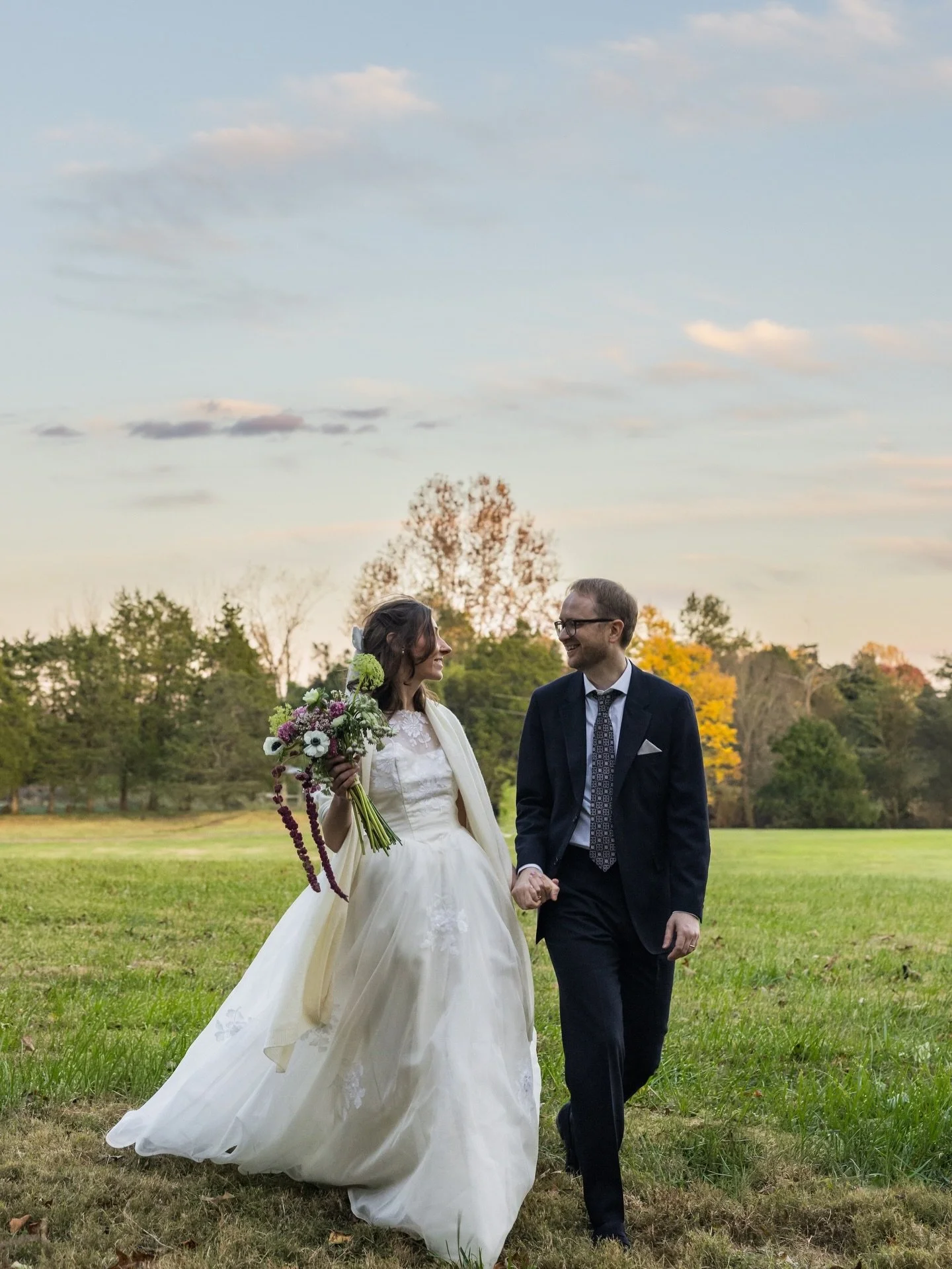 M I C H A E L A | #realloulettebride
wears her grandmother&rsquo;s dress, which she allowed us to freshen up with minimal redesigns. This wedding day is filled with love and personal touches. From the dress to her quilted gazebo and painting. This we