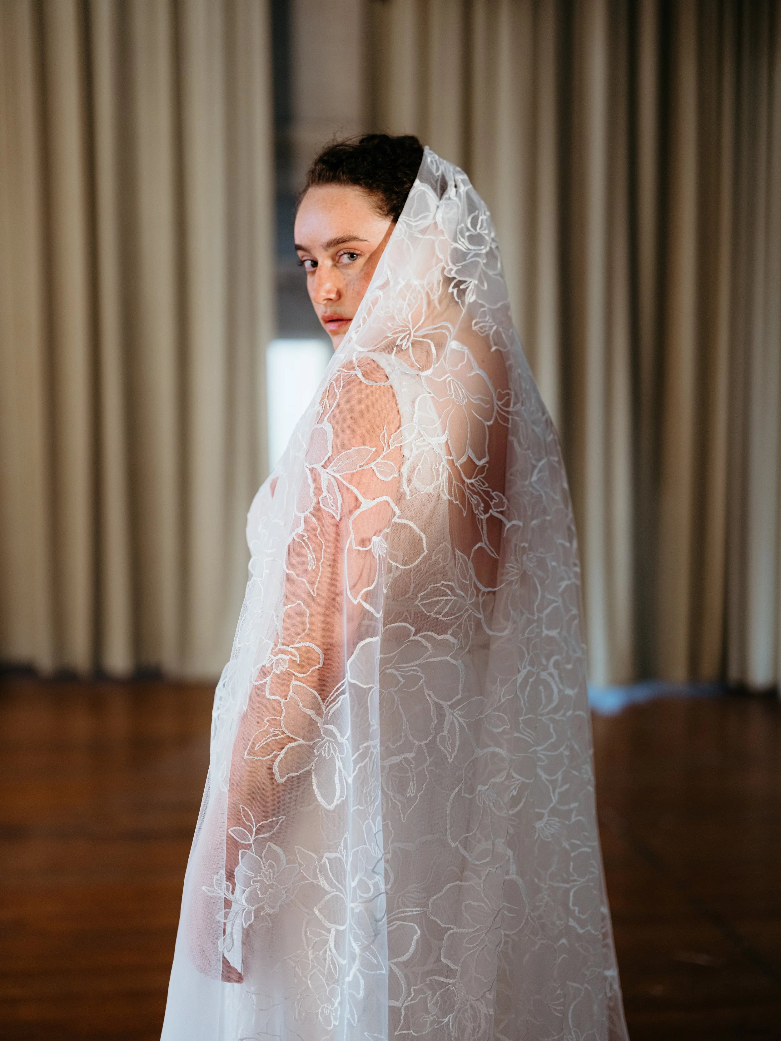 lace veil made in nyc