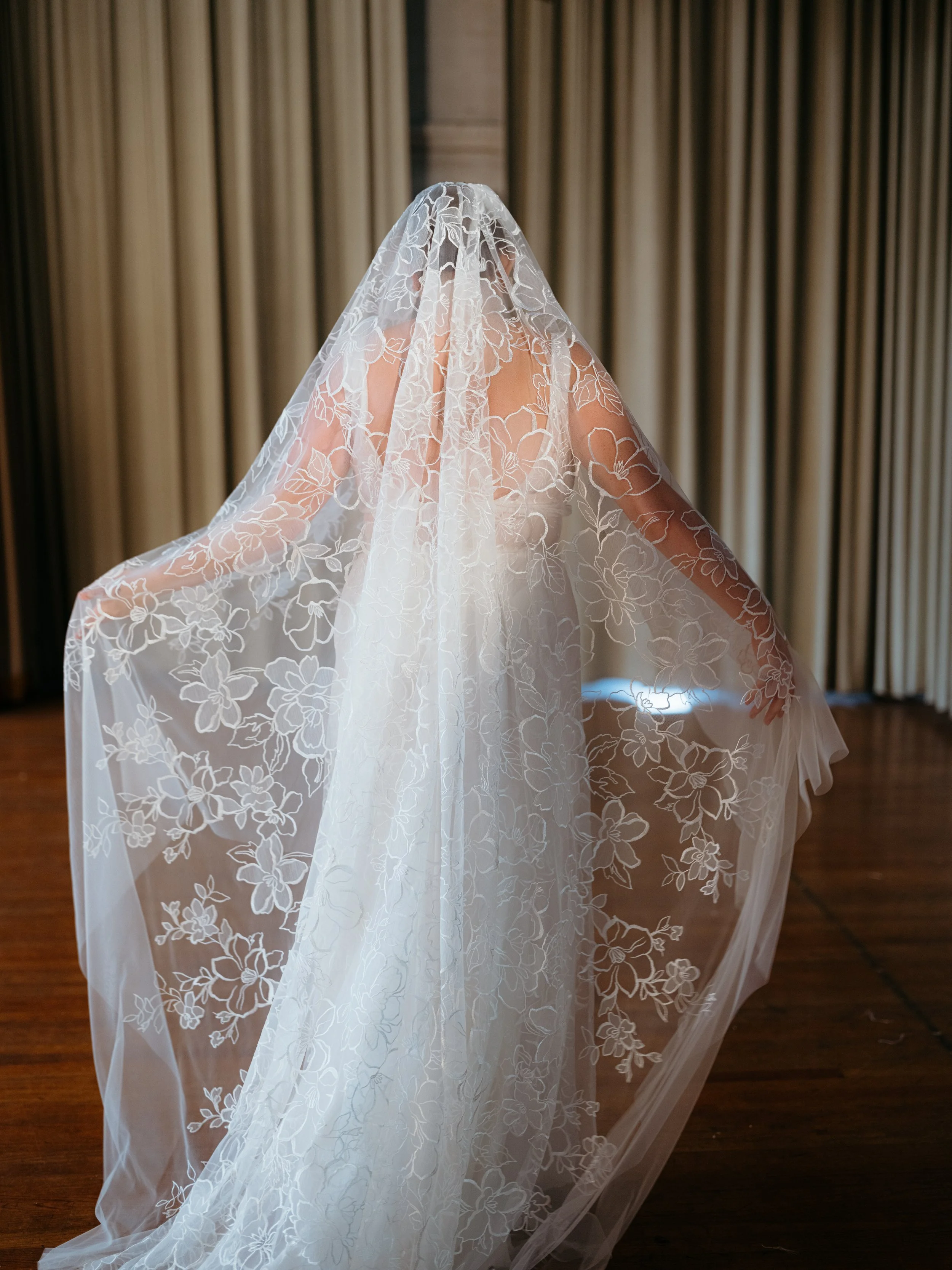 lace veil made in nyc