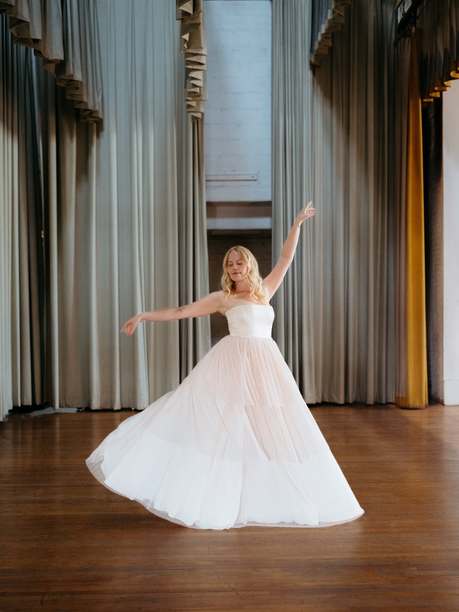 Colorful Bridal Gowns & Wedding Dresses in NYC | Brooklyn  Loulette Bride