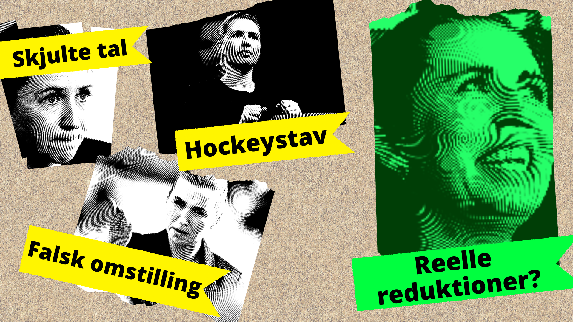 Statsministeren fejrer klimastrategi fyldt med skjulte tal, hockeystav og falsk omstilling.