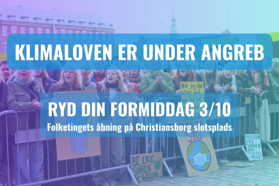 KLIMALOVEN UNDER ANGREB