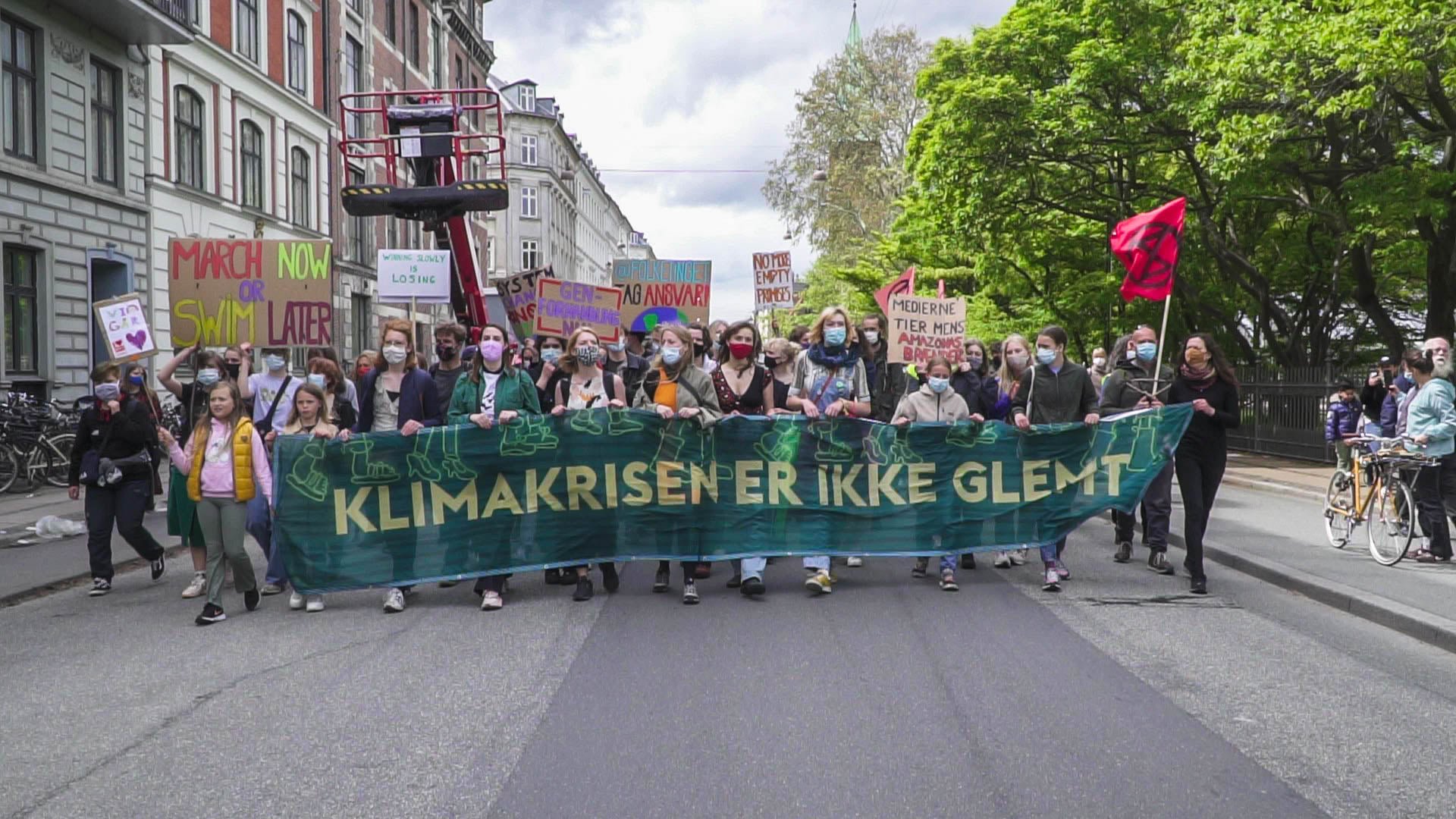 Klimademonstration i København, 2021