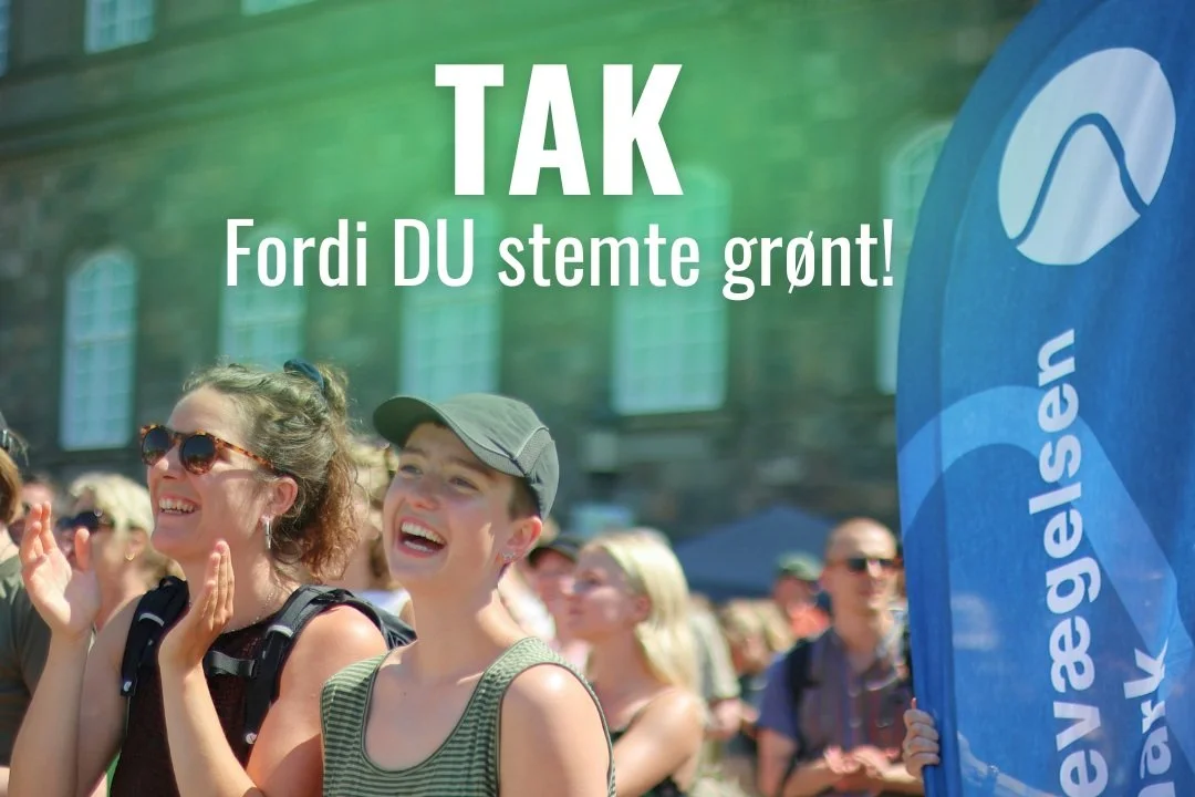 Tak, fordi du stemte grønt!