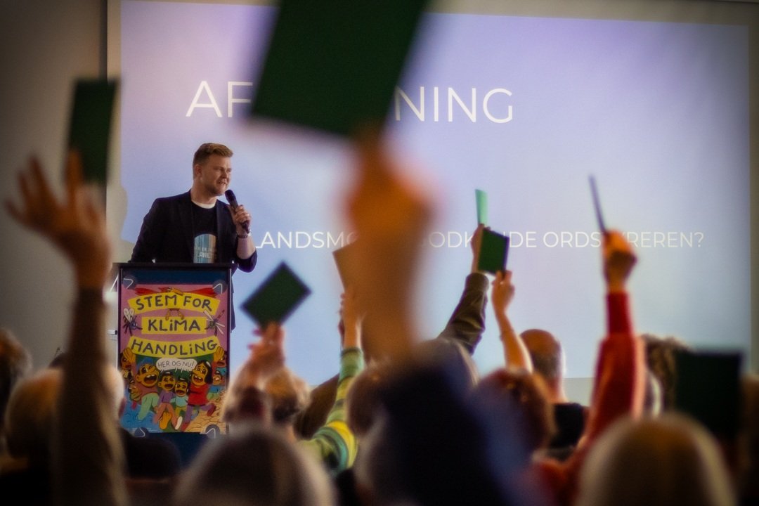 Få indflydelse på Klimabevægelsen. Meld dig til Landsmødet 2024 nu.