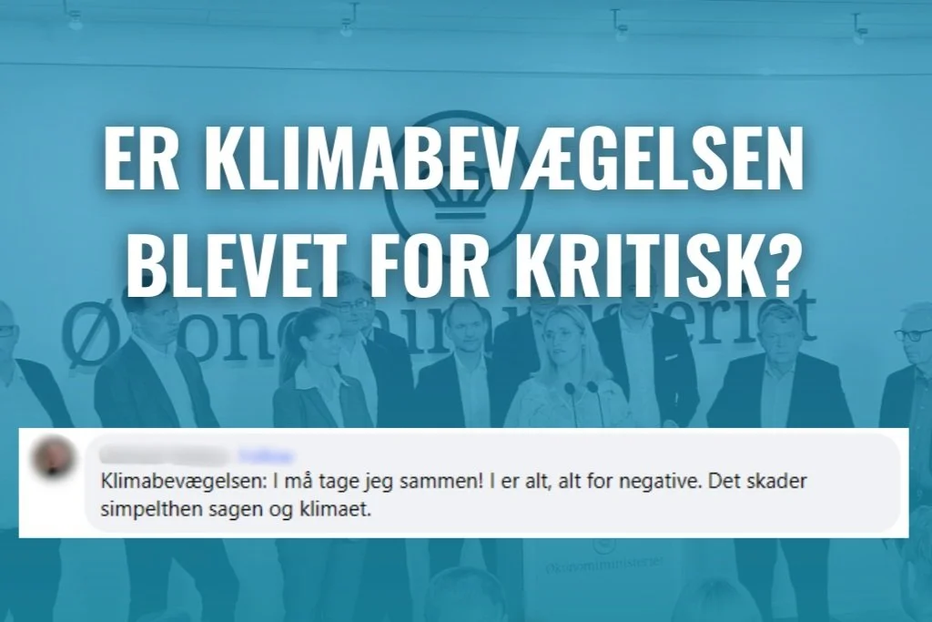 Er Klimabevægelsen blevet for kritisk? Læs eksperternes vurderinger af trepartsaftalen