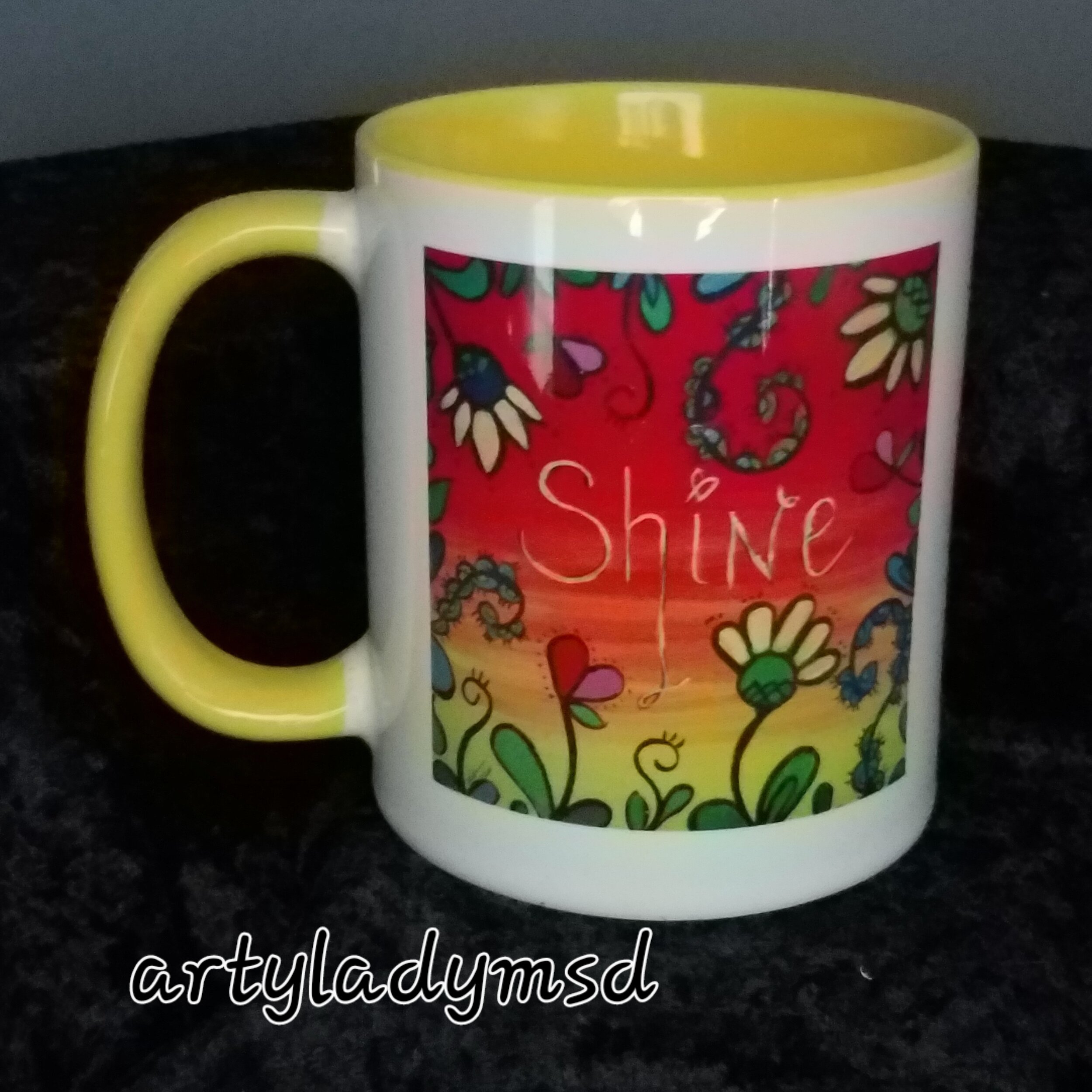 Mug: Shine from Words to Grow By ArtyLadyMsD.jpg