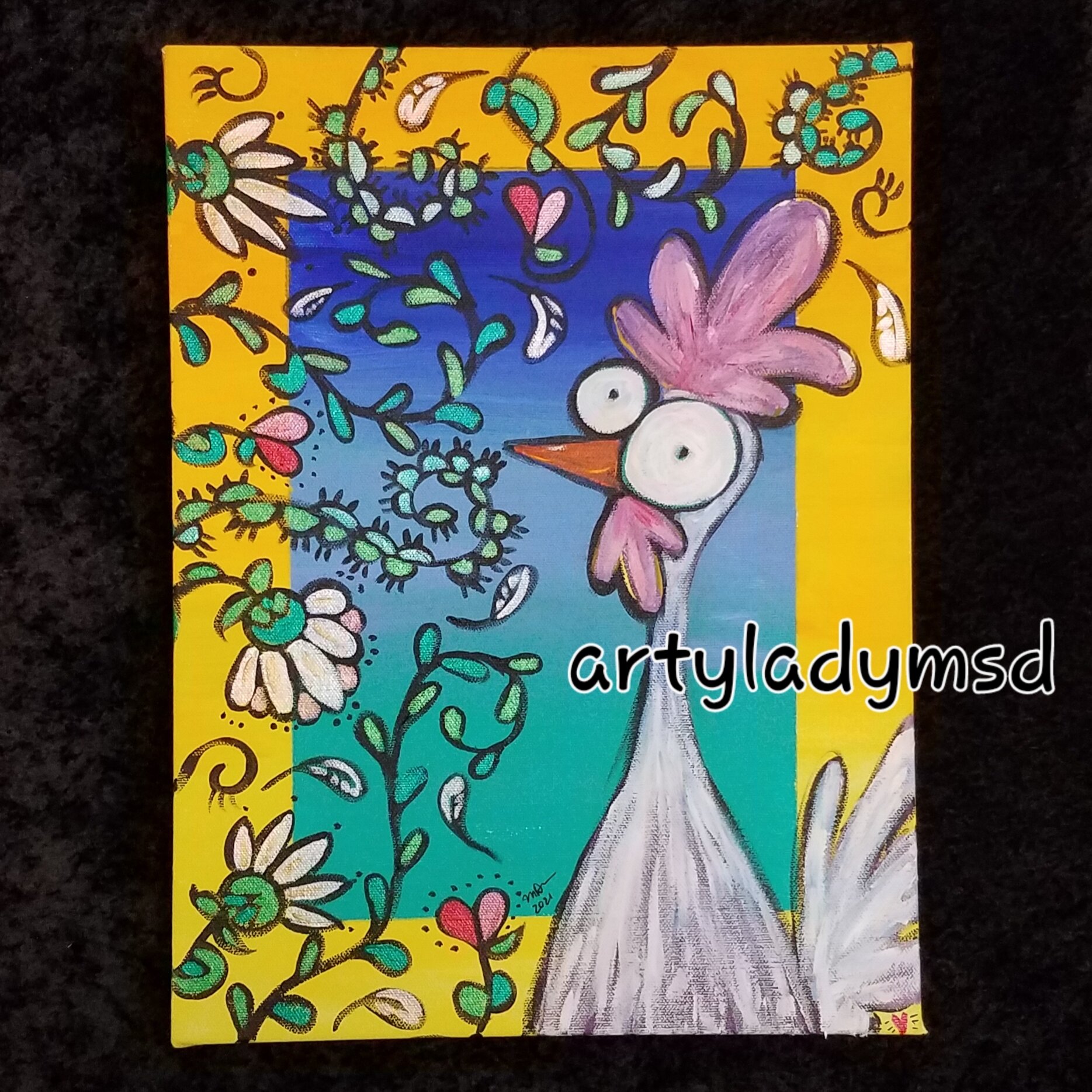 Bubble Gum Chicken by ArtyLadyMsD .jpg