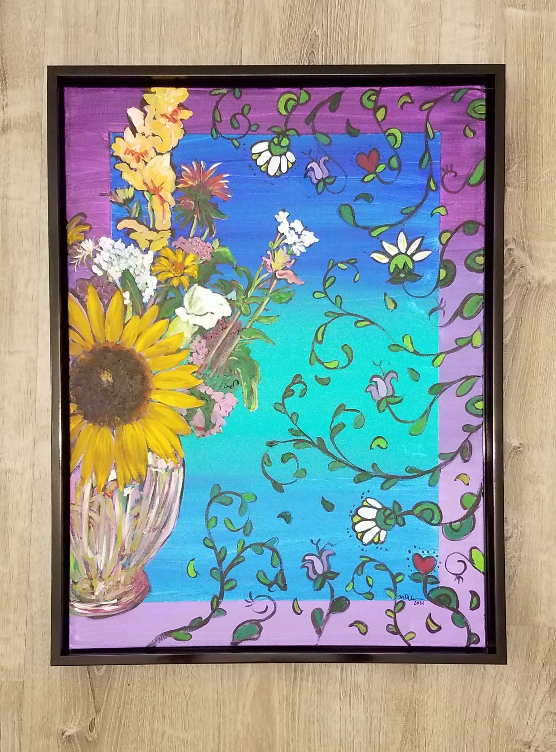 Bouquet of Friendship in frame by ArtyLadyMsD.jpg