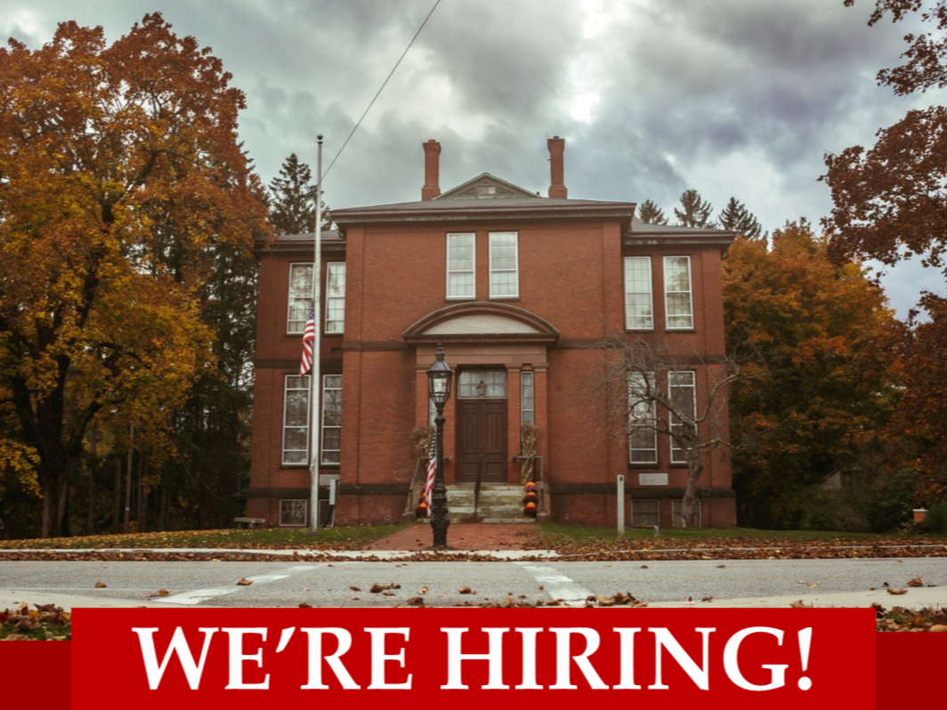 Now Hiring: Part-Time Library Assistant