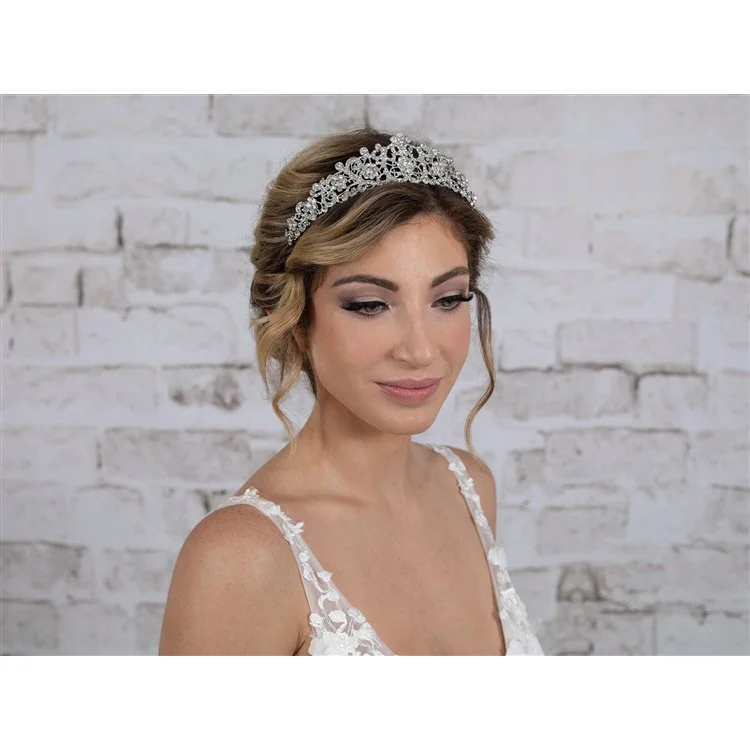 Silver Filigree Tiara — Unveiled Bridal and Formal display picture 2