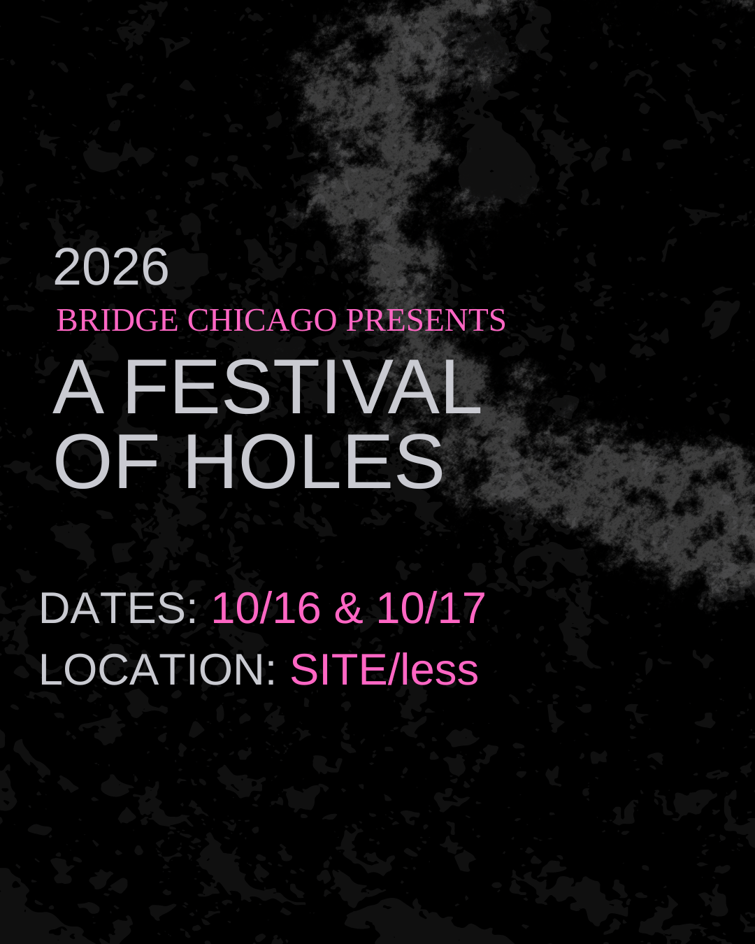 A Festival of Holes