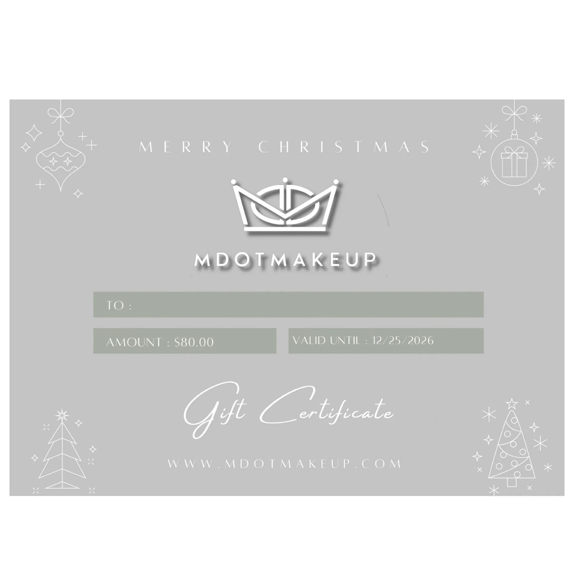 Gift Certificate