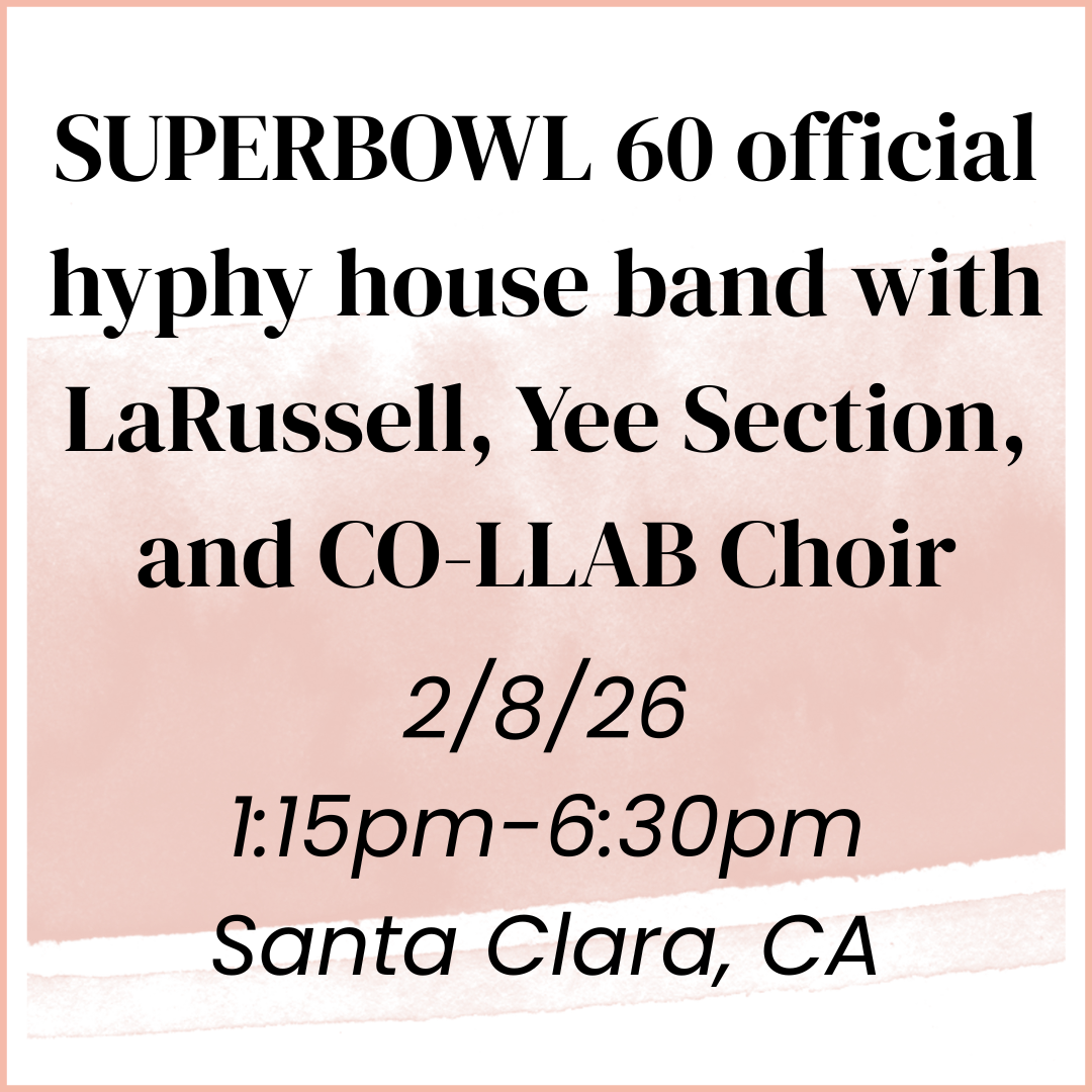 SUPERBOWL 60 official hyphy house band @ Levi’s Stadium with LaRussell, Yee Section, and CO-LLAB Choir