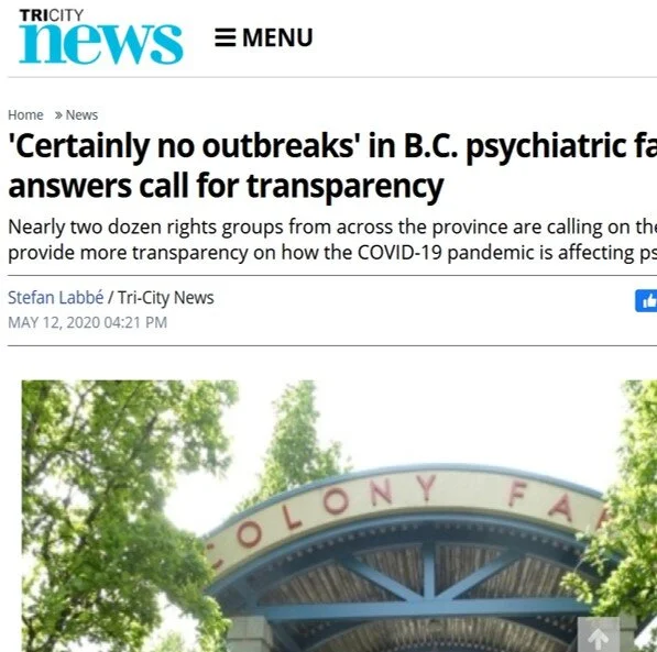 'Certainly no outbreaks' in B.C. psychiatric facilities, Henry answers call for transparency