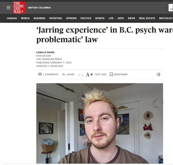 ‘Jarring experience’ in B.C. psych wards because of ‘uniquely problematic’ law