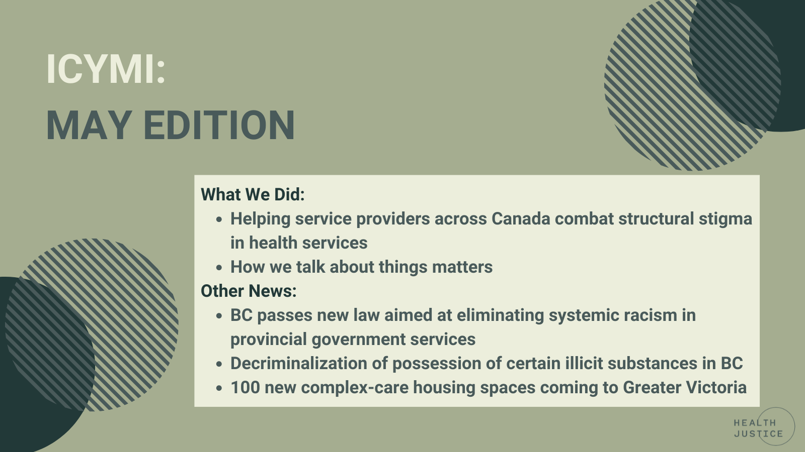 ICYMI: May Edition