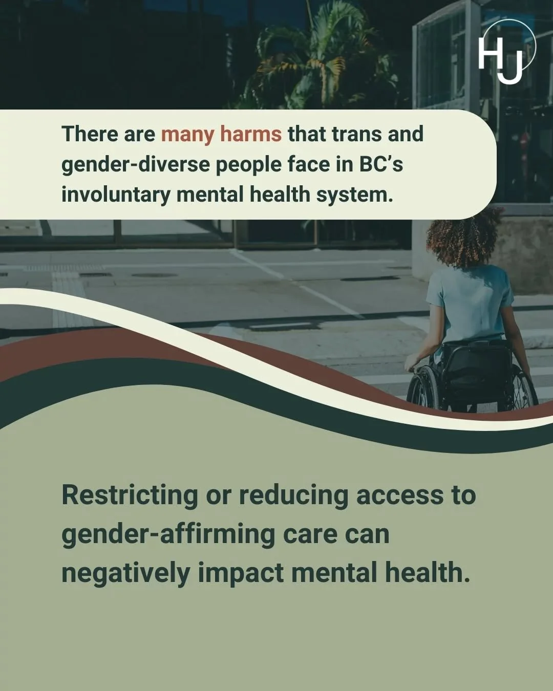 The Mental Health Act in BC does not create any obligations on detaining facilities or facility staff to respect the gender identity and expression of people experiencing detention and involuntary treatment. This does not create an environment where