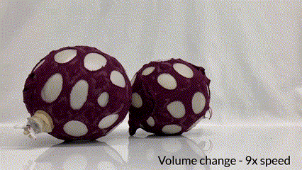 An untethered soft cellular robot with variable volume, friction, and unit-to-unit cohesion (first author)