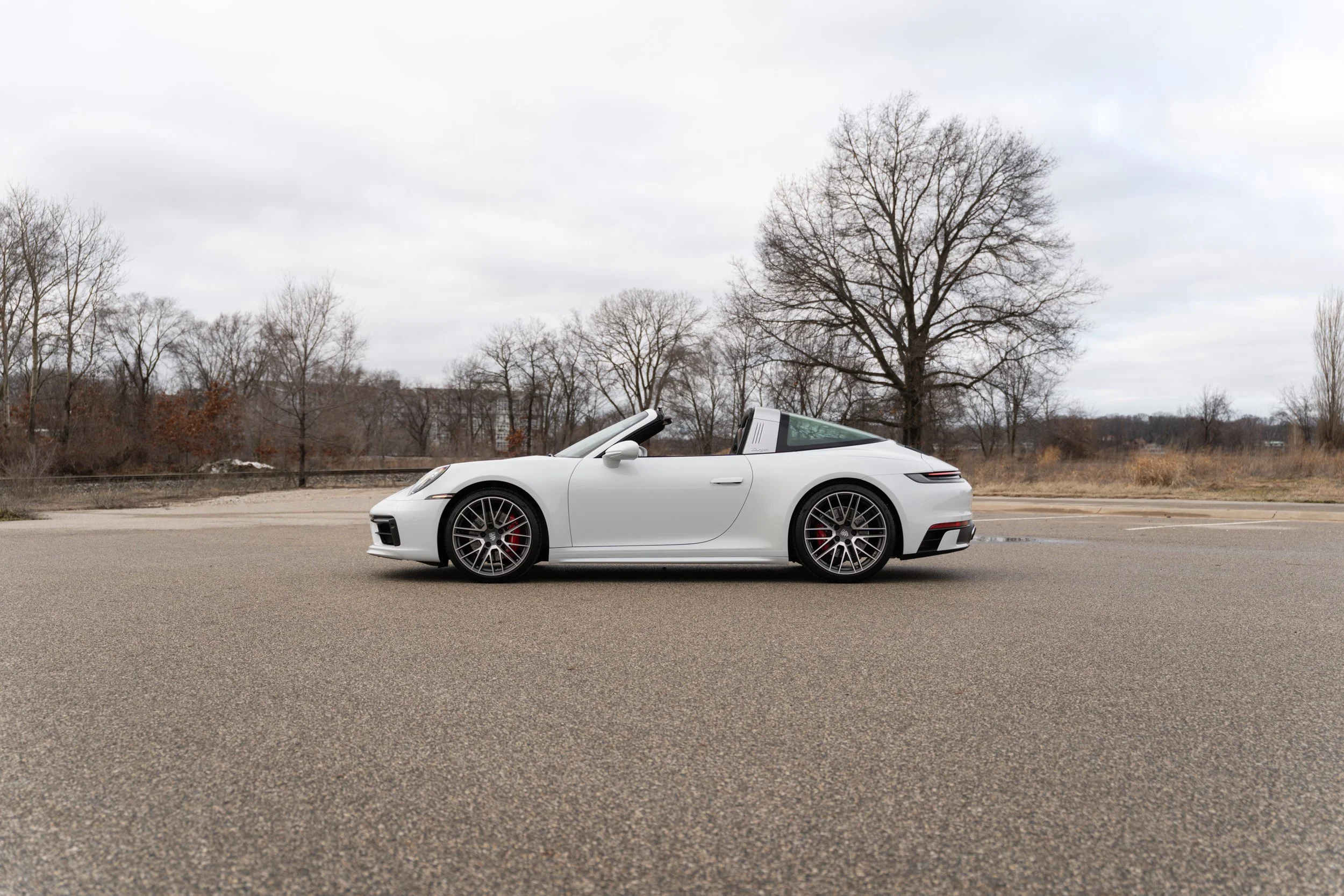 Carrara White Metallic Porsche 992.1 Targa 4S | Holland, Michigan 2025