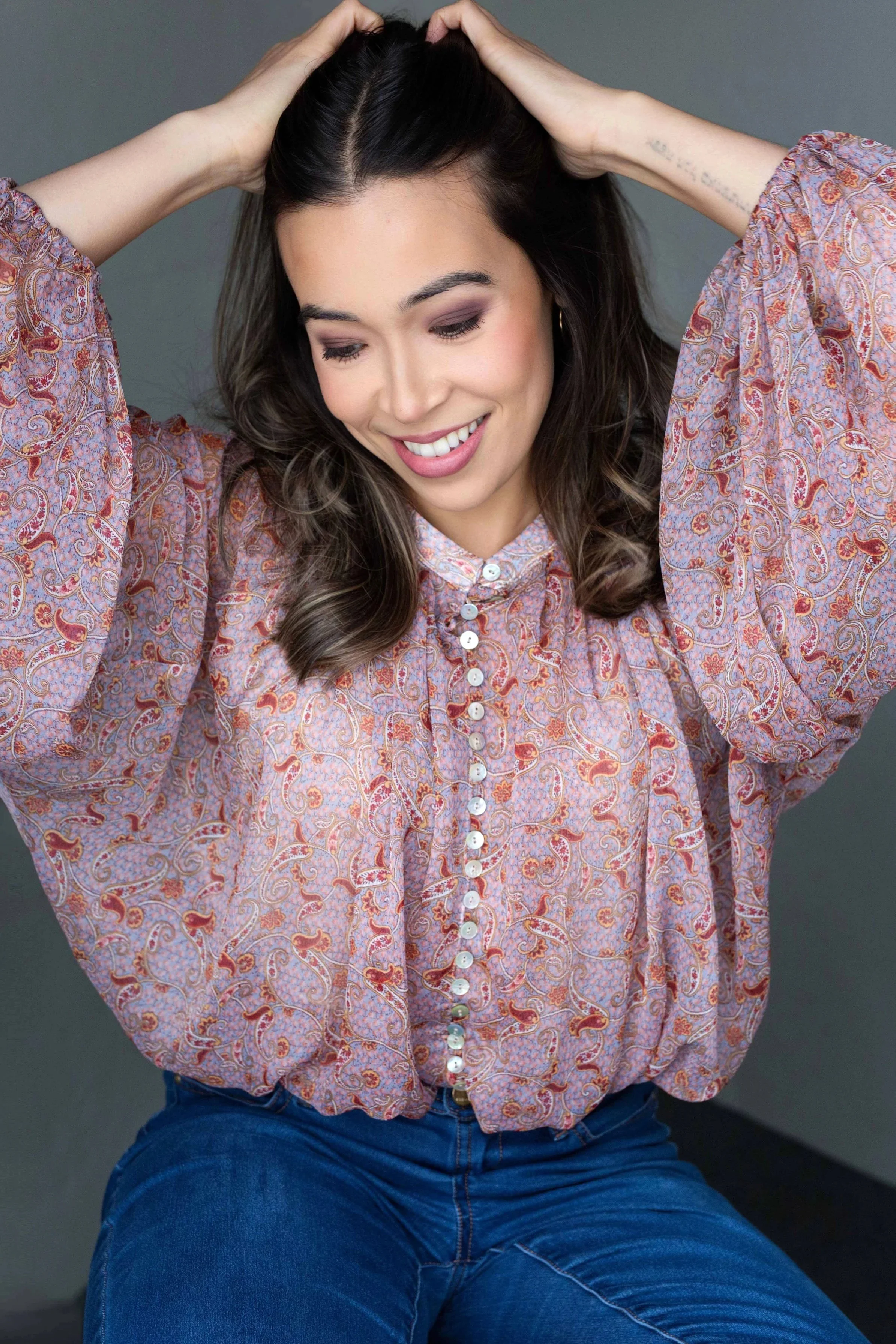 Personal branding actors portrait of a woman photographed in Vancouver.