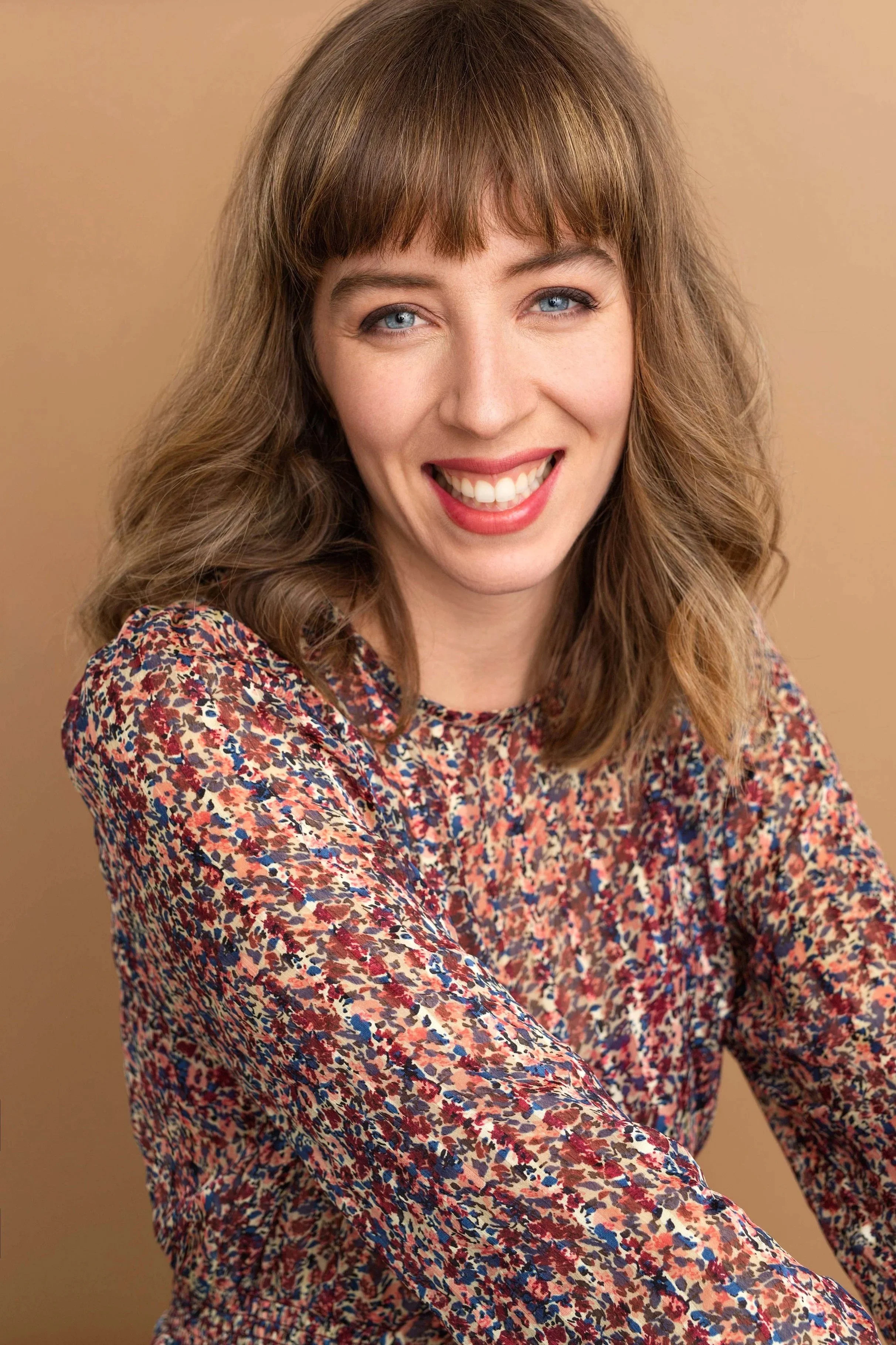 Studio headshot session featuring a professional woman photographed in Vancouver.