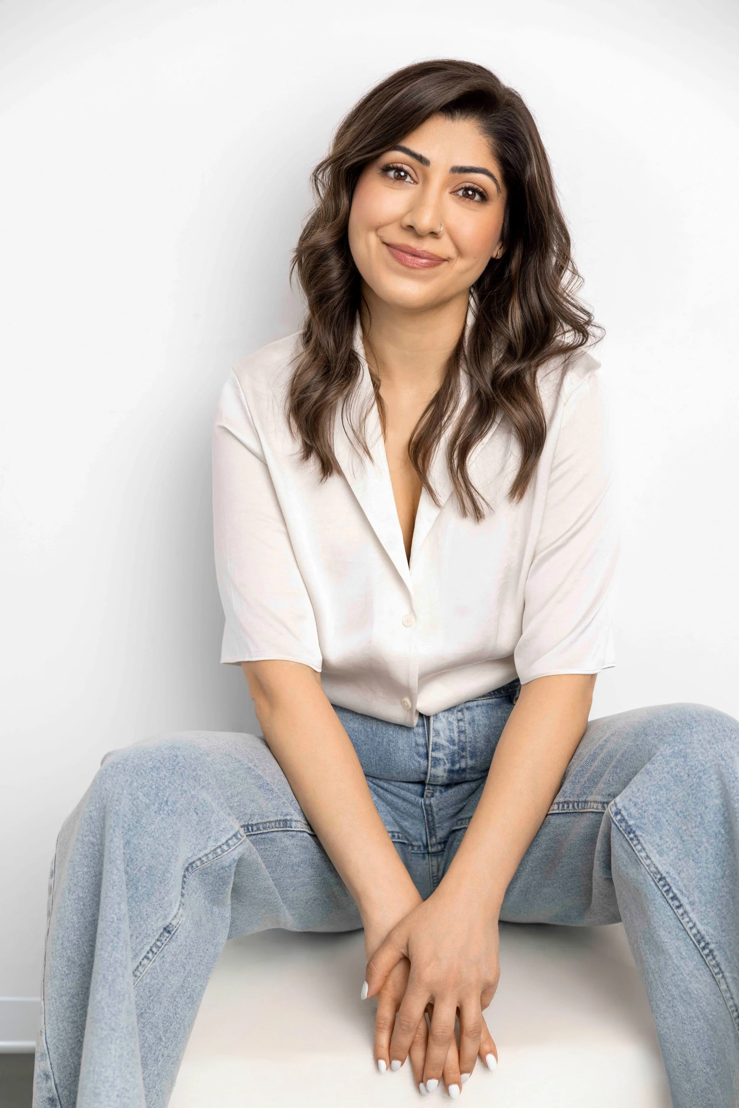 Personal branding photography in Vancouver highlighting a professional woman’s confidence.